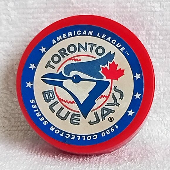 1990 Toronto Blue Jays American League Collector Series Puck of Gum!! - Picture 1 of 5
